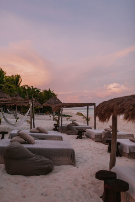 Seaside Color and Life in Tulum – Photo by Let's Frolic Together