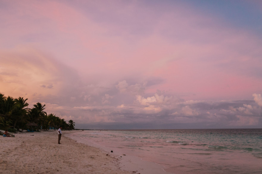 Seaside Color and Life in Tulum – Photo by Let's Frolic Together