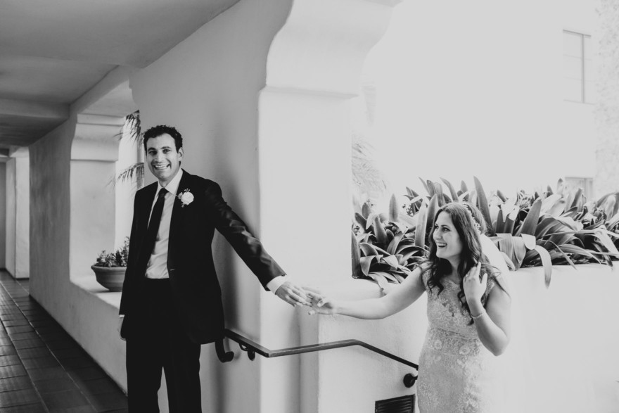 Love at the Estancia in La Jolla – Photo by Let's Frolic Together
