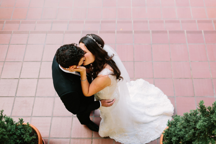 Love at the Estancia in La Jolla – Photo by Let's Frolic Together