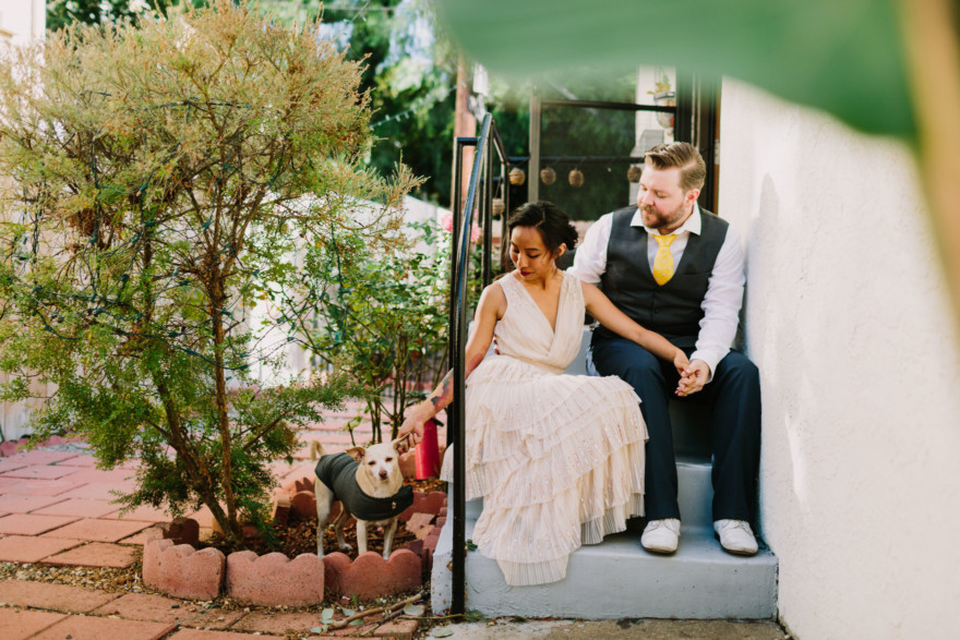 Moniker Dance Party Wedding – Photo by Let's Frolic Together