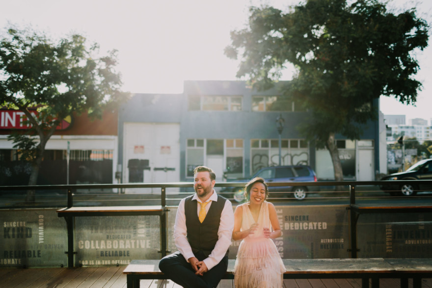 Moniker Dance Party Wedding – Photo by Let's Frolic Together