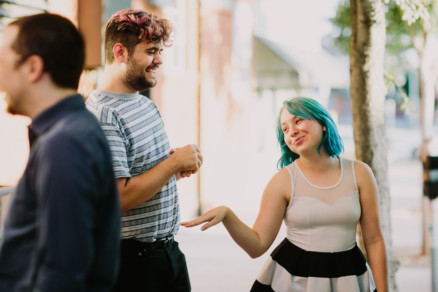Moniker Dance Party Wedding – Photo by Let's Frolic Together