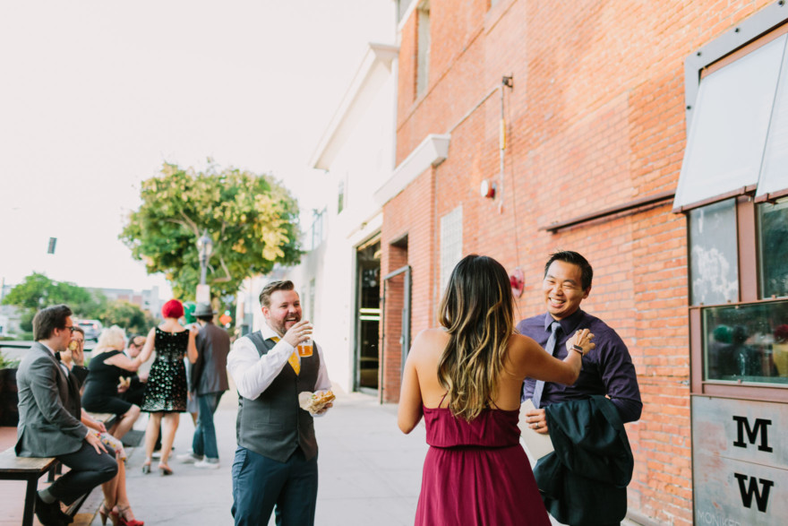 Moniker Dance Party Wedding – Photo by Let's Frolic Together