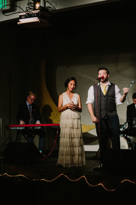 Moniker Dance Party Wedding – Photo by Let's Frolic Together
