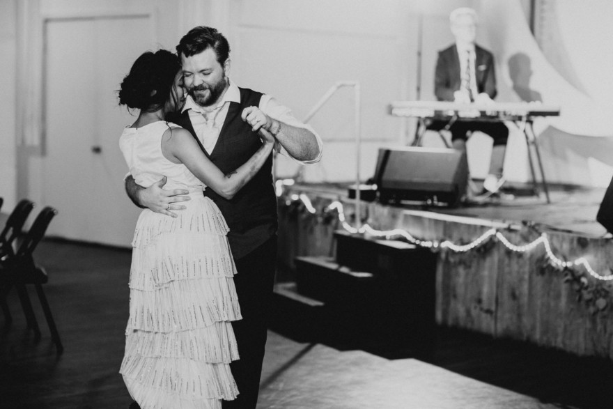 Moniker Dance Party Wedding – Photo by Let's Frolic Together