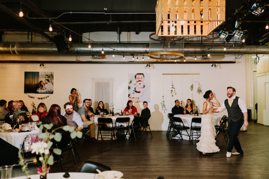 Moniker Dance Party Wedding – Photo by Let's Frolic Together