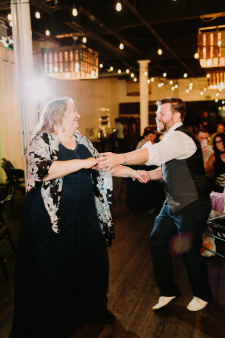 Moniker Dance Party Wedding – Photo by Let's Frolic Together