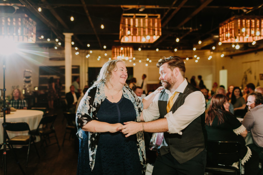 Moniker Dance Party Wedding – Photo by Let's Frolic Together