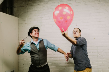Moniker Dance Party Wedding – Photo by Let's Frolic Together