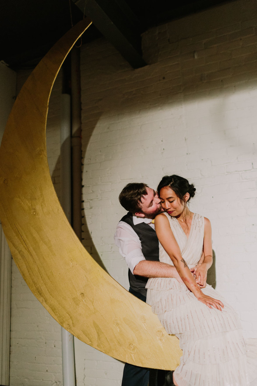 Moniker Dance Party Wedding – Photo by Let's Frolic Together