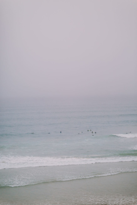A Foggy Beach Engagement – Photo by Let's Frolic Together