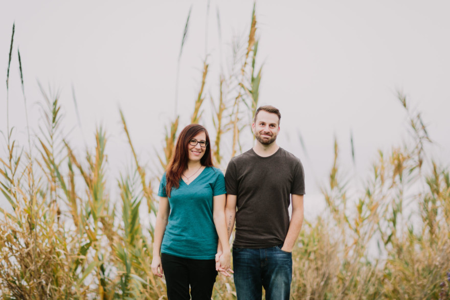 A Foggy Beach Engagement – Photo by Let's Frolic Together