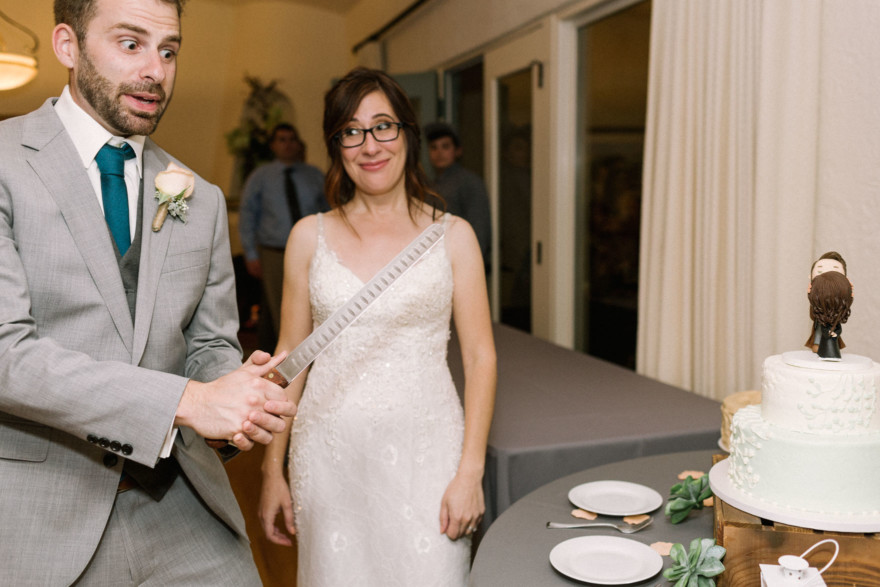 Whimsical Jedi Wizard Wedding – Photo by Let's Frolic Together