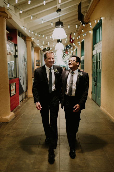 Feels-Filled Brick Wedding Bash – Photo by Let's Frolic Together