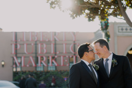 Feels-Filled Brick Wedding Bash – Photo by Let's Frolic Together