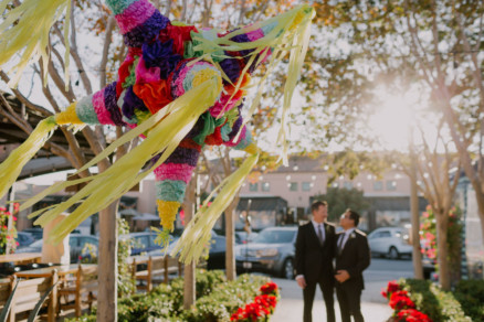 Feels-Filled Brick Wedding Bash – Photo by Let's Frolic Together