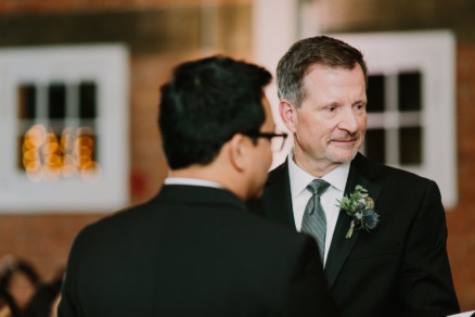 Feels-Filled Brick Wedding Bash – Photo by Let's Frolic Together