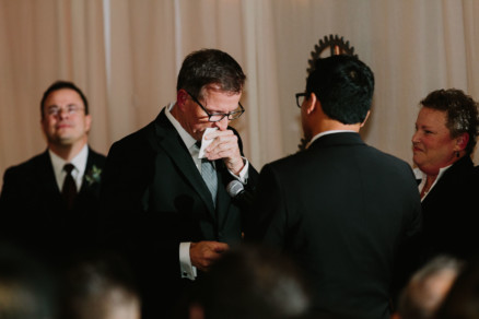 Feels-Filled Brick Wedding Bash – Photo by Let's Frolic Together
