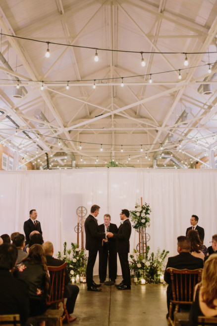 Feels-Filled Brick Wedding Bash – Photo by Let's Frolic Together