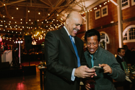 Feels-Filled Brick Wedding Bash – Photo by Let's Frolic Together