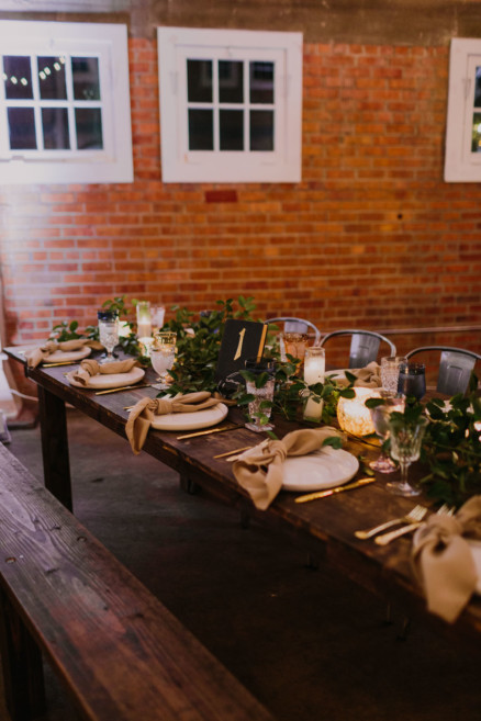 Feels-Filled Brick Wedding Bash – Photo by Let's Frolic Together