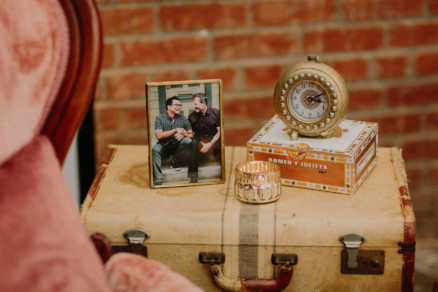 Feels-Filled Brick Wedding Bash – Photo by Let's Frolic Together