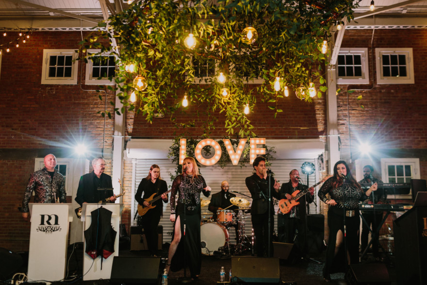 Feels-Filled Brick Wedding Bash – Photo by Let's Frolic Together