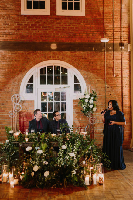 Feels-Filled Brick Wedding Bash – Photo by Let's Frolic Together