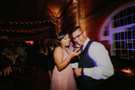 Feels-Filled Brick Wedding Bash – Photo by Let's Frolic Together