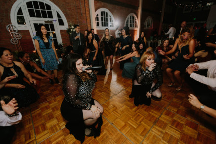Feels-Filled Brick Wedding Bash – Photo by Let's Frolic Together