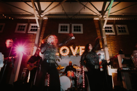 Feels-Filled Brick Wedding Bash – Photo by Let's Frolic Together
