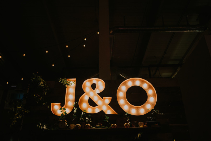 Feels-Filled Brick Wedding Bash – Photo by Let's Frolic Together