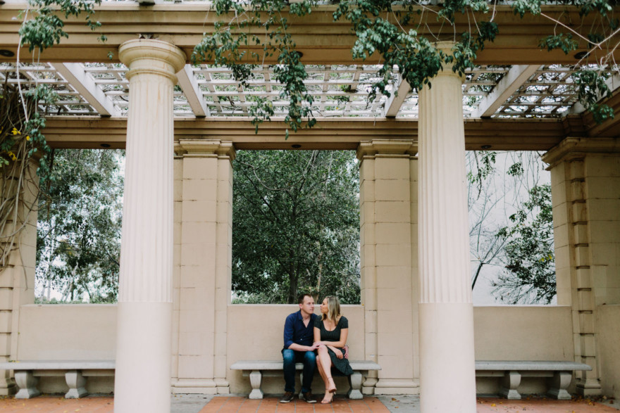 A Fur-Filled Engagement Stroll – Photo by Let's Frolic Together