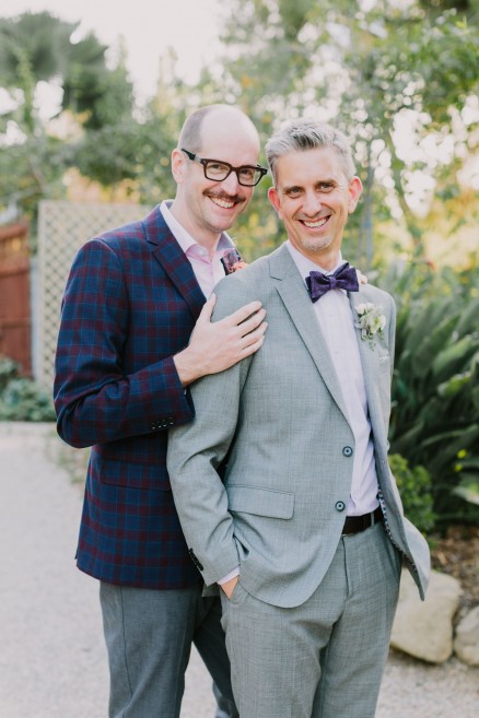 Colorful Poolside Garden Wedding – Photo by Let's Frolic Together