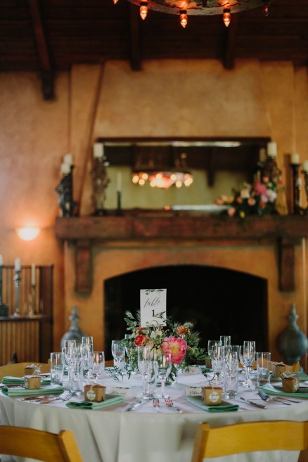 Colorful Poolside Garden Wedding – Photo by Let's Frolic Together