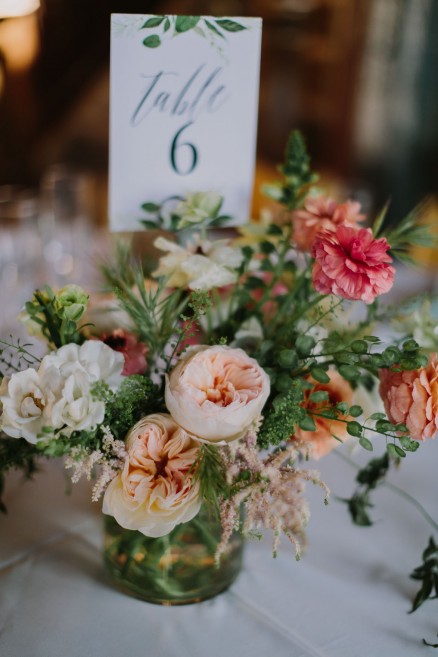 Colorful Poolside Garden Wedding – Photo by Let's Frolic Together
