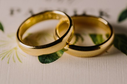 Colorful Poolside Garden Wedding – Photo by Let's Frolic Together