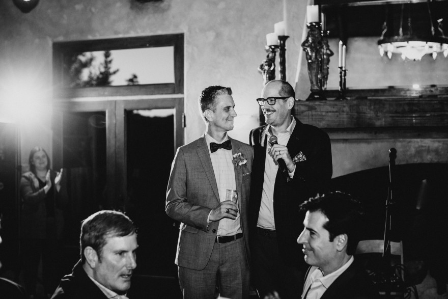 Colorful Poolside Garden Wedding – Photo by Let's Frolic Together