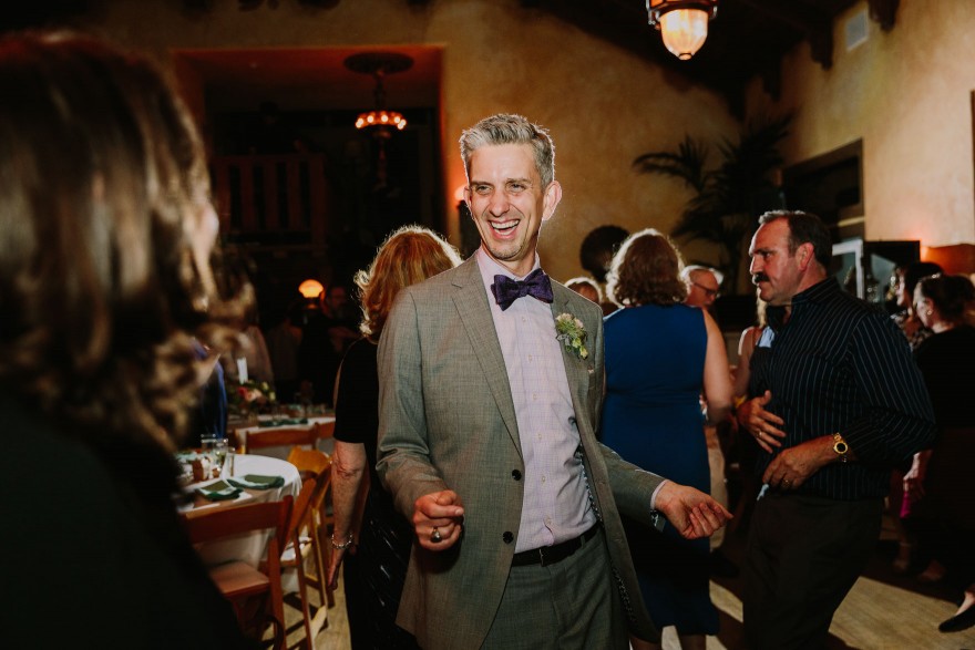 Colorful Poolside Garden Wedding – Photo by Let's Frolic Together