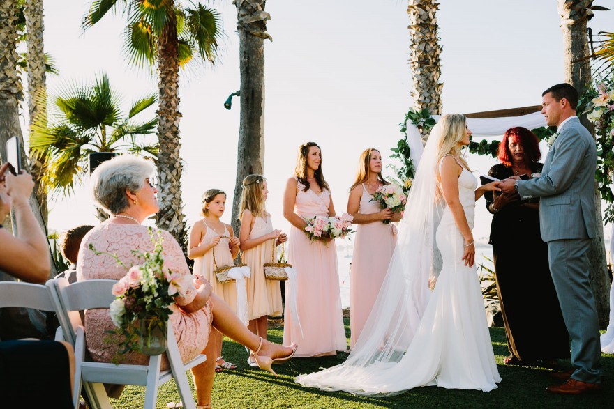 Intimate Paradise Point Wedding – Photo by Let's Frolic Together