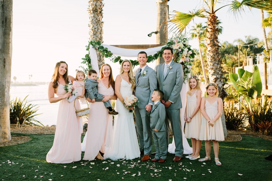 Intimate Paradise Point Wedding – Photo by Let's Frolic Together