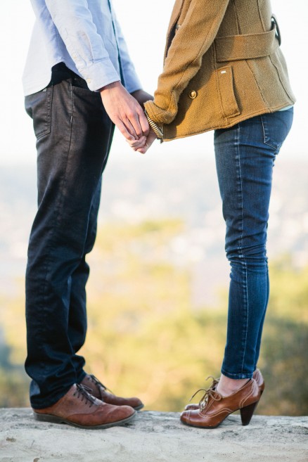 Darling Torrey Pines Engagement – Photo by Let's Frolic Together