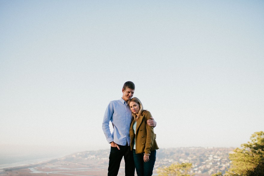 Darling Torrey Pines Engagement – Photo by Let's Frolic Together