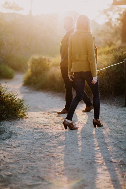 Darling Torrey Pines Engagement – Photo by Let's Frolic Together