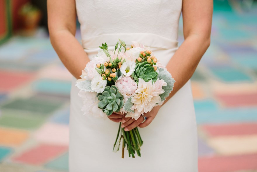 Vibrant Spanish Village Wedding – Photo by Let's Frolic Together