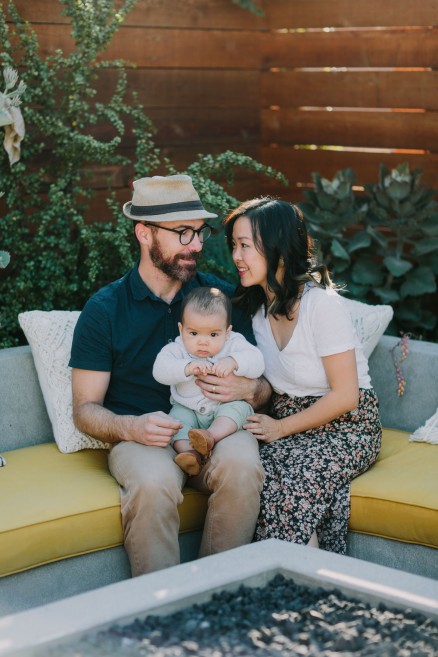 Desert Inspired Backyard Family – Photo by Let's Frolic Together