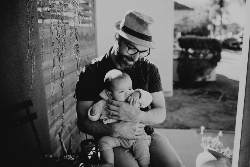 Desert Inspired Backyard Family – Photo by Let's Frolic Together