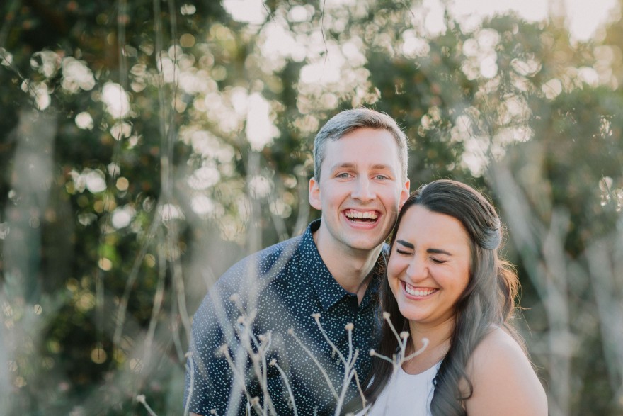 A Blissful Sunset Engagement – Photo by Let's Frolic Together