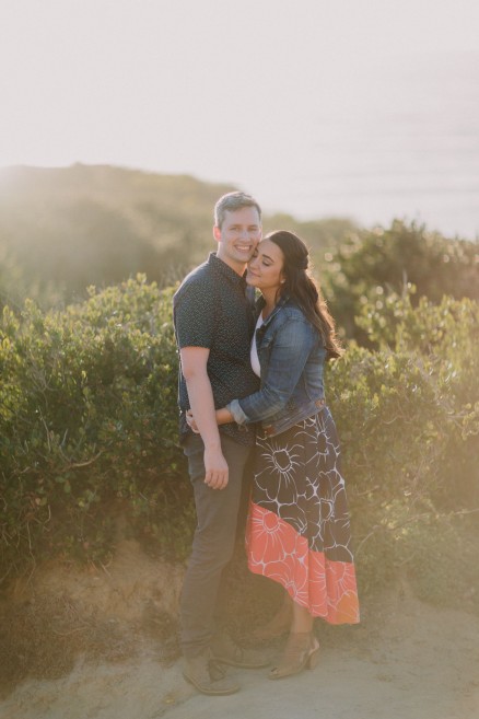 A Blissful Sunset Engagement – Photo by Let's Frolic Together